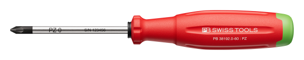 Pozidriv-Schraubenzieher PB 38192 SwissGrip Evo Gr. 0 60 mm